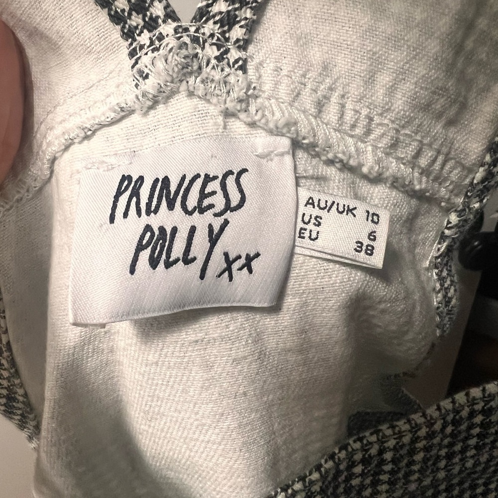 Princess Polly, black and white romper worn once